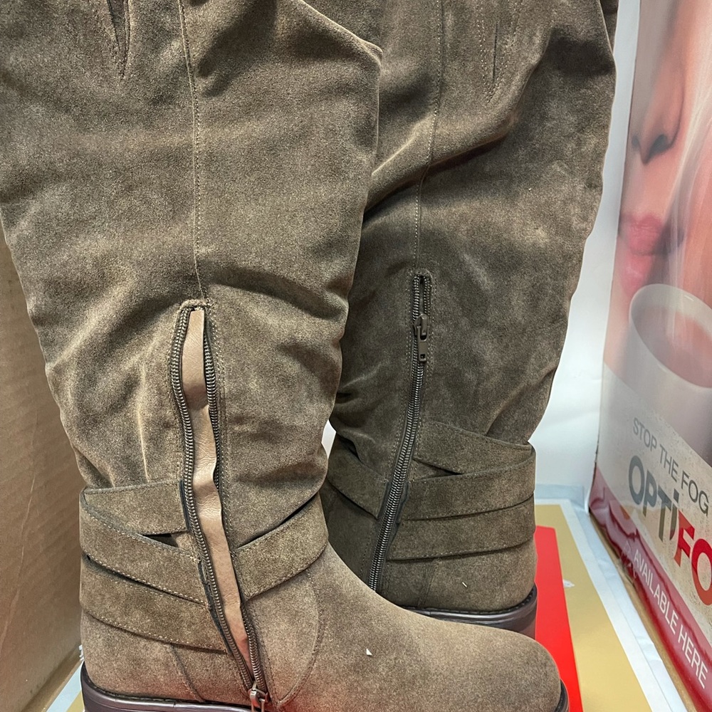 BNIB Carlos Santana Sabina Winter Boot Suede 10 - Picture 3 of 9